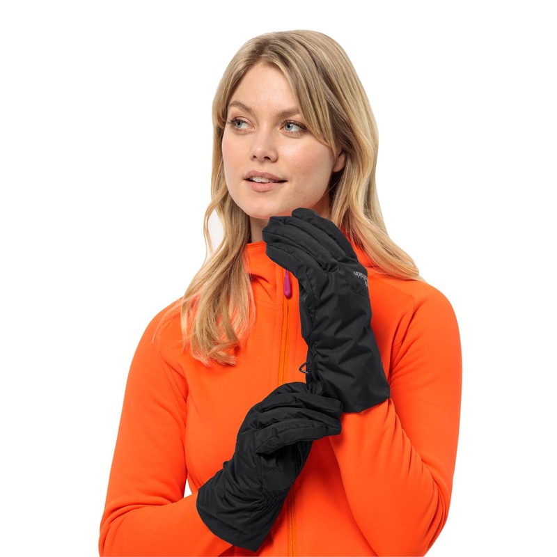 Jack Wolfskin Unisex Winter Basic Glove Glove, Black, L