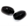S SIZVER Glossy-Black Series Full Door Mirror Covers Overlay Compatible