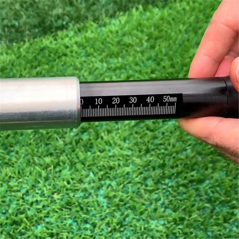 Professional Artificial Grass Installation Tool Floor Test Infill Depth Gauge