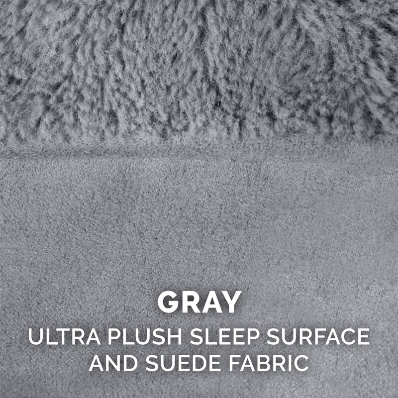 Furhaven Replacement Dog Bed Cover Plush & Suede Sofa-Style, Machine