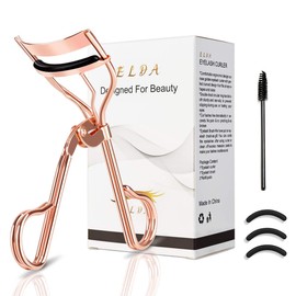 ELDA ELDA Eyelash Curler with Pads - Lash Curler for Women with Brush Lashes Curler No Pinching Eyelashes Curler Fits All Eye Shapes