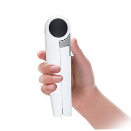 Operitacx Aluminum Alloy Foldable Tablet and Laptop Cooling Stand Adjustable Triangle Design for Stability for Gaming Video Viewing and Travel Lightweight and Durable White