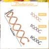 Spiral Hair Pins, 30 Pcs 3 Colors Spiral Bobby Pins,