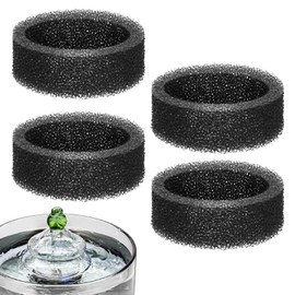 All-Glass Cat Water Fountain, 3.2L/108oz Glass Pet Fountain with LED Light, Automatic Water Dispenser for Cats (4pcs Filters)