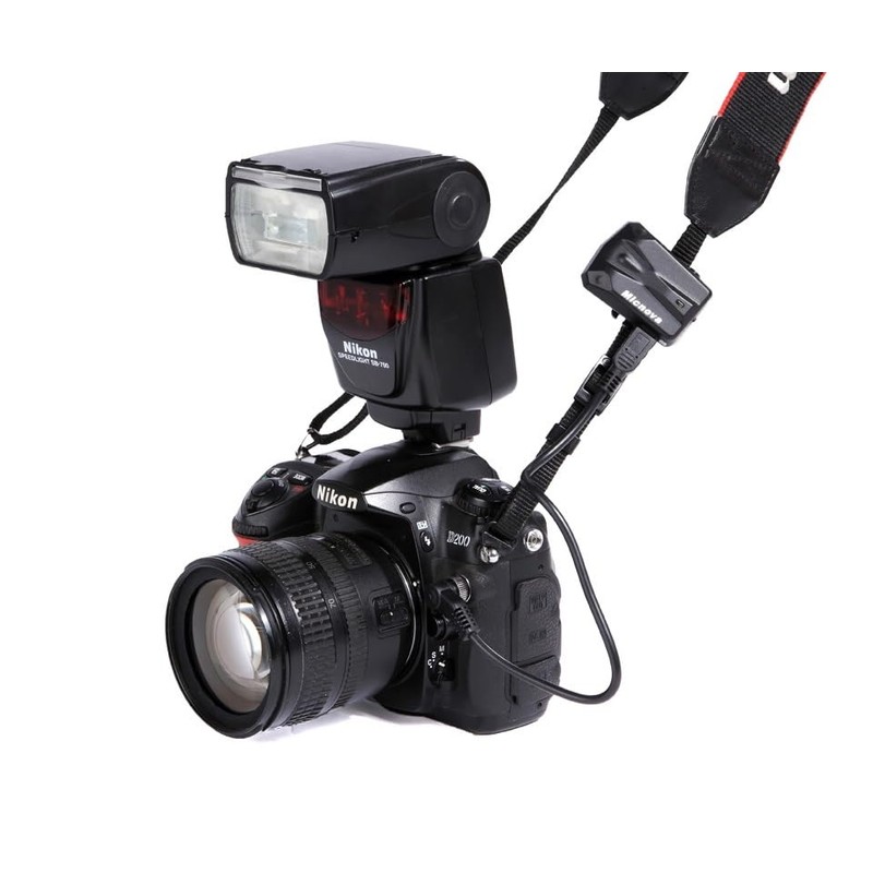 Micnova Geotagging GPS Adapter Unit w/Remote Shutter Release for Nikon