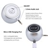 Wireless Mini Speaker 3.5mm Aux Input Jack, 3W Portable Speaker