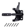 Pair of Self Locking Gate Latch Automatic Gravity Lever for