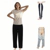 LAROTSUBA Patients Care Trousers,Zipper Closure Care Clothes,Full Open Post Surgery