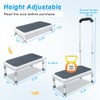 Medical Step Stool with Handle for Elderly Seniors SUV Car