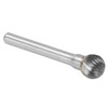 Single Cut Burr Ball Shape Carbide Rotary File Professional for
