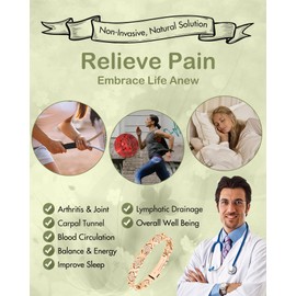 Feraco Magnetic Bracelets for Women, Stainless Steel Ultra Strength Magnet Bracelets with 3800 Gauss Neodymium Magnets & Sparkling Cubic Zirconia, Adjustable with Sizing Tool