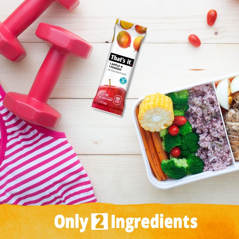 That's It Apple Bar, Mango, 1.2 Ounce (Pack of 12)