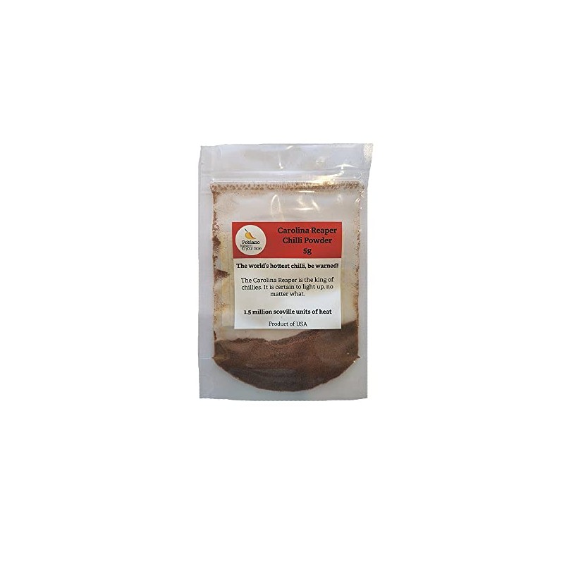 Poblano Carolina Reaper powder 5g