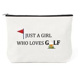 Golf Gifts for Women - Golf Lovers Gifts Golfs Makeup Bag Birthday Christmas Mothers Day Gift for Golfers Women Her Cosmetic Bag Travel Toiletry Bags Makeup Pouch Golfs Accessories