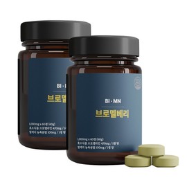 Bromelain Bromelain Eye Bilberry 600mg, 2 units, 60 tablets / 브로멜라인 브로멜베리 아이 빌베리 600mg, 2개, 60정