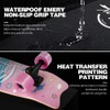 BELEEV Cruiser Skateboards for Beginners, 27 Inch Complete Skateboard for