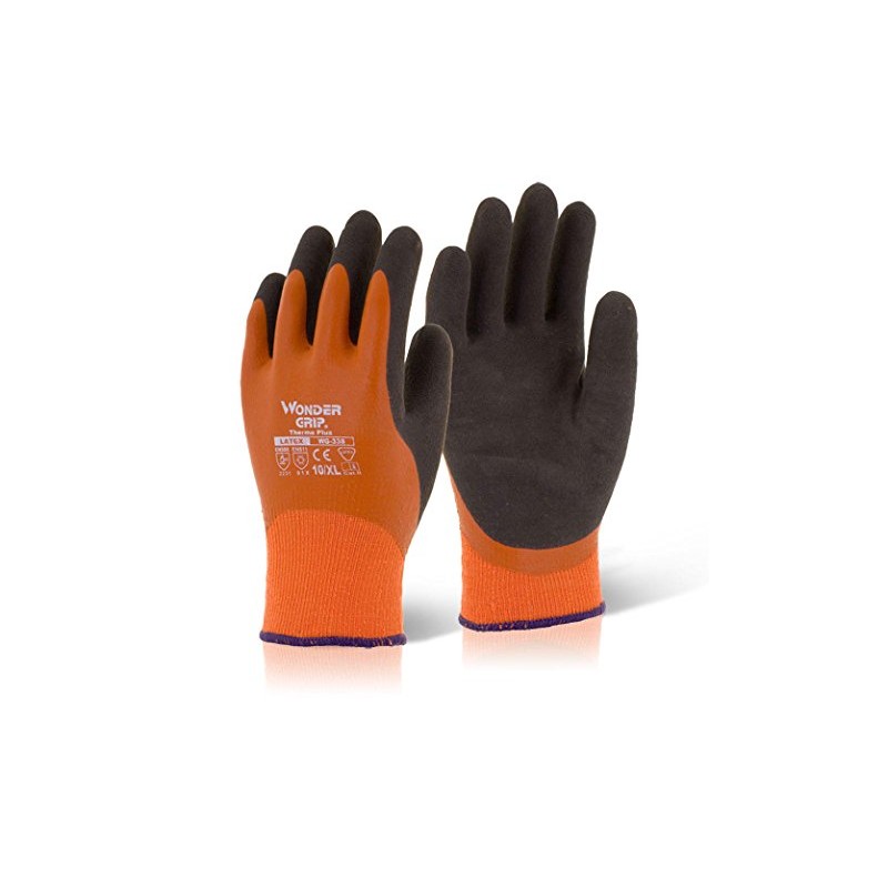 Wonder Grip Gloves WG-338 Thermo Plus Latex Waterproof & Warm