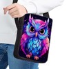 HELLHERO Owl Small Crossbody Purse for Women Men Shoulder Messenger
