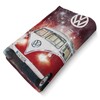 Large VW Volkswagen Fleece Blanket Bulli T1 Red 130 cm