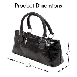 Primeware Wine Clutch Bag (Thermal Insulated) Trendy Women's Carry Tote | Holds Red & White 750mL Bottles | Trendy Fashion | Incl. Portable Waiter-Style Corkscrew