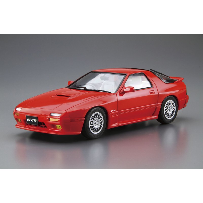 青島文化教材社 1/24 za・moderuka-siri-zu Mazda Fc3s Savannah RX – 7 1989 Plastic Model No. 64 