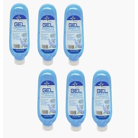 Gel Conductor Facial Y Corporal Cavitacion Ultrasonido 250ml Premium Blue Paquete con 6 Piezas