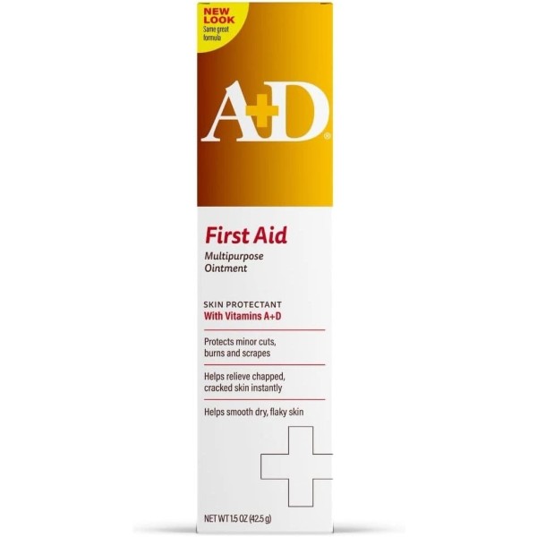 Vitamins A+D First Aid Healing Ointment - Moisturizing Skin Protectant