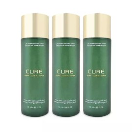 Kim Jung Moon Aloe [김정문알로에]김정문알로에 큐어 하이드라 수딩 토너 130ml 3개 Ss (34212453) Kim Jung Moon Aloe Cure Hydra Soothing Toner 130ml 3pcs [Single color/1 piece]