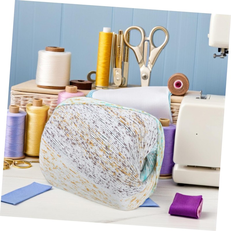Operitacx 1 Roll Soft Cotton Crochet Yarn for DIY Knitting