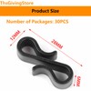 ThsGivingStore 30PCS Outdoor String Lights Hooks, Multifunction Party Light Hanger