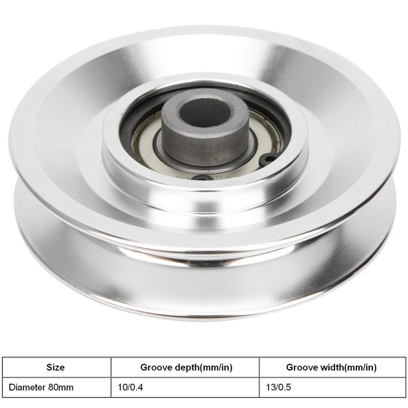 Aluminium Alloy Pulley Strength Training Exercise Hardware Fitness Equipment Accessories80mm