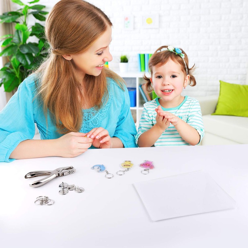 ASTARON 181Pcs Shrinking Plastic Sheets Kit Includes 20 Shrinking Film