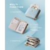 Vulkitty Bifold Multiple Card Wallet for Women Rfid Blocking Leather