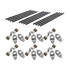 Zieichy Pushrods & Rocker Arms Kit Compatible with Jeep Wrangler Grand Cherokee 242ci 4.0 L Engine 1987-2006，Replace RK-551-2,PR-437,MPR437S