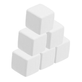 Levemolo 6pcs Bird Mineral Block Reptile Tank Toy Crab Accessories for Habitat Chinchilla Lava Bite Small Pet Chew Toy for Aquarium