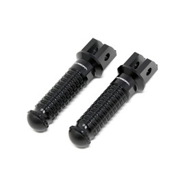 SSK machined aluminum tandem step standard type for passenger mounting part color: black step bar color: black