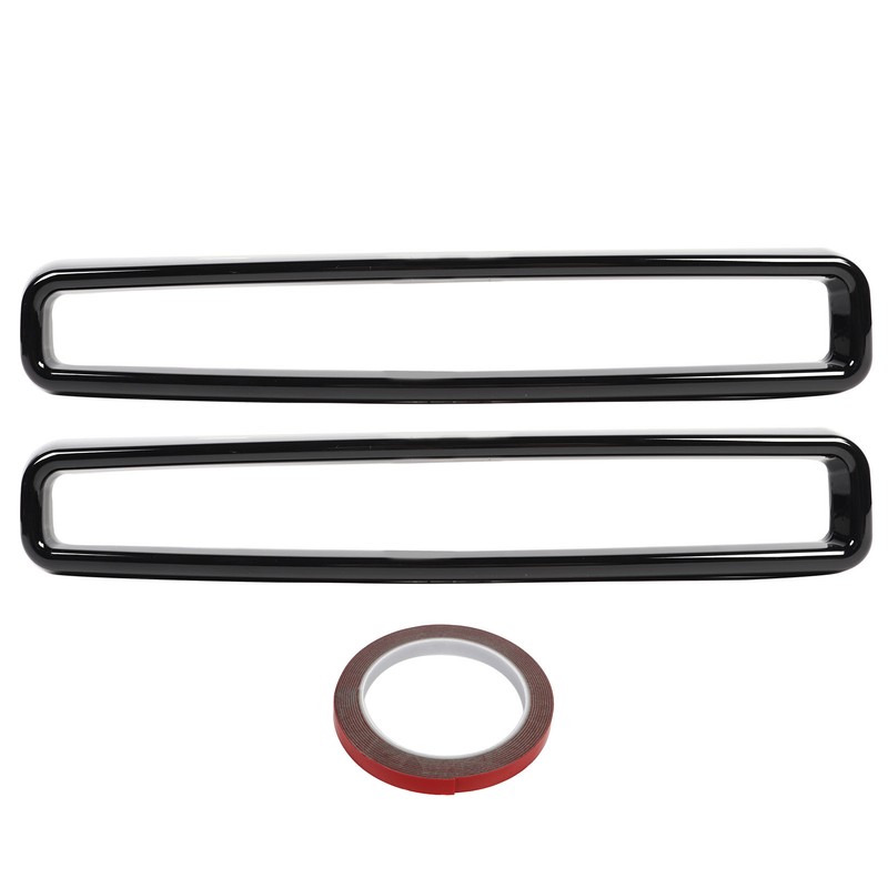 Front Grill Grille Inserts Guards Cover Trim Replacement for Dodge