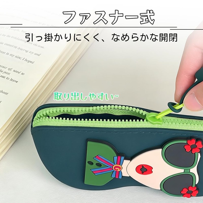 DACAIFH Glasses Case, Sunglasses Case, Fashionable, Floral Pattern, Nordic, Women's,