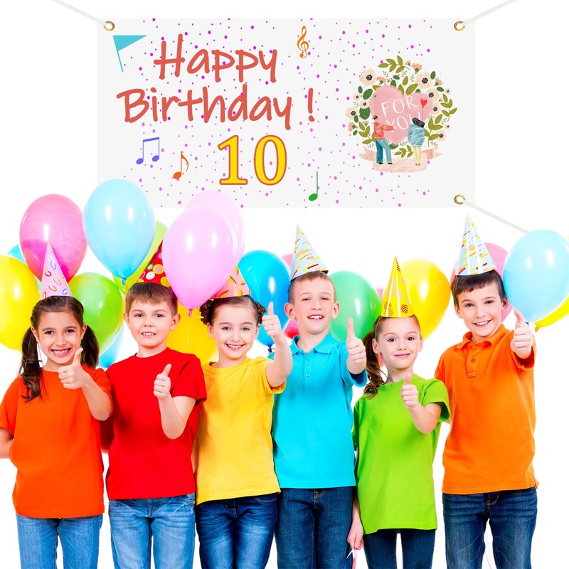 PATIKIL Blank Banners Signs to Decorate 3'x5' Sublimation White Banner