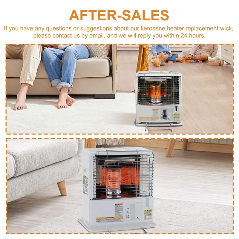 Screw Man Kerosene Heater Wick AW4E Fits for Sengoku HMN-110