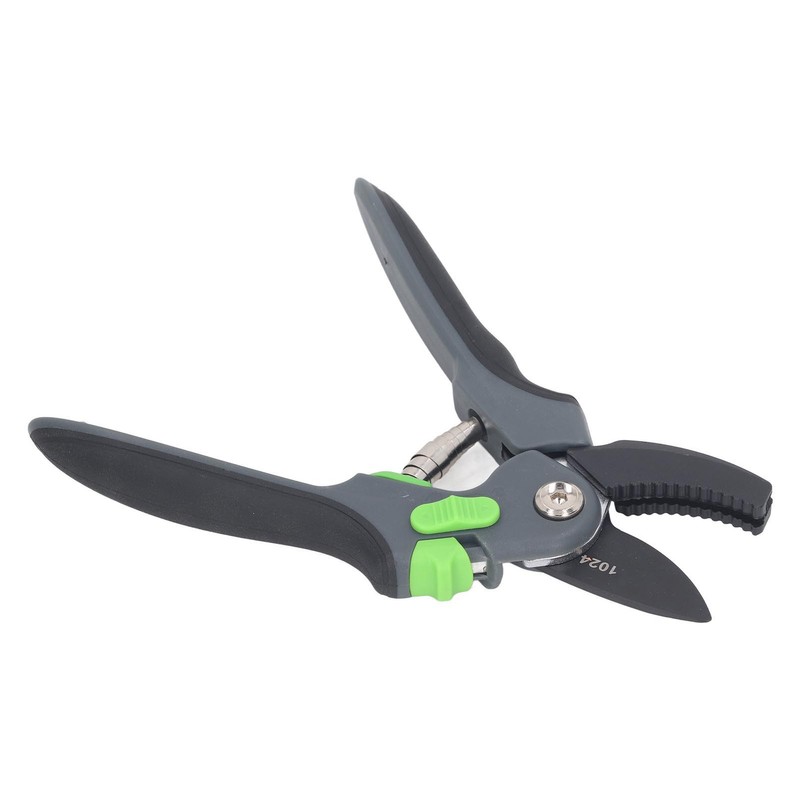 Ratchet Pruning Shears Heavy Duty Gardening Tool Tree Trimming Bypass