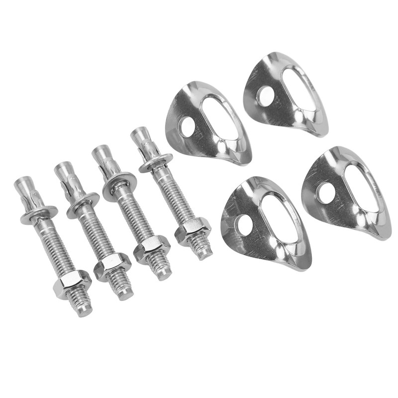 4 Pair Climbing Hanger Stainless Steel Wear Resistant High Load