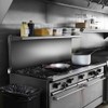Rubbermaid Commercial contenedor Ahorra Espacio, Solo contenedor, Transparente