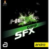 ANDRO Hexer Grip SFX Surface, red