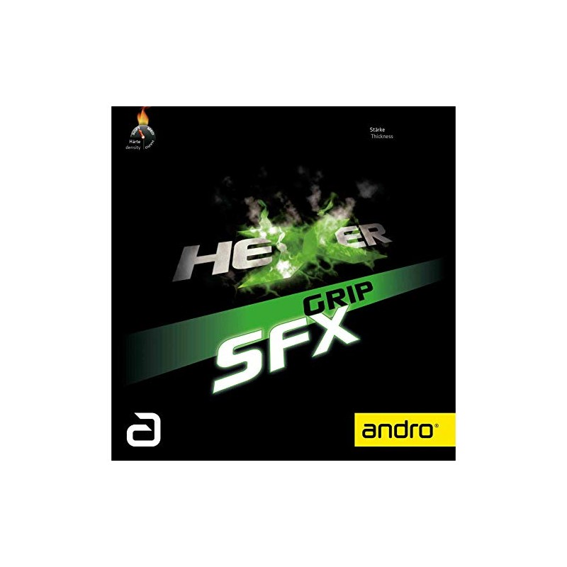 ANDRO Hexer Grip SFX Surface, red