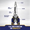 IRWIN POWERSLOT Pliers, High Leverage Lineman's 9.5" and 7in1 Multi-function