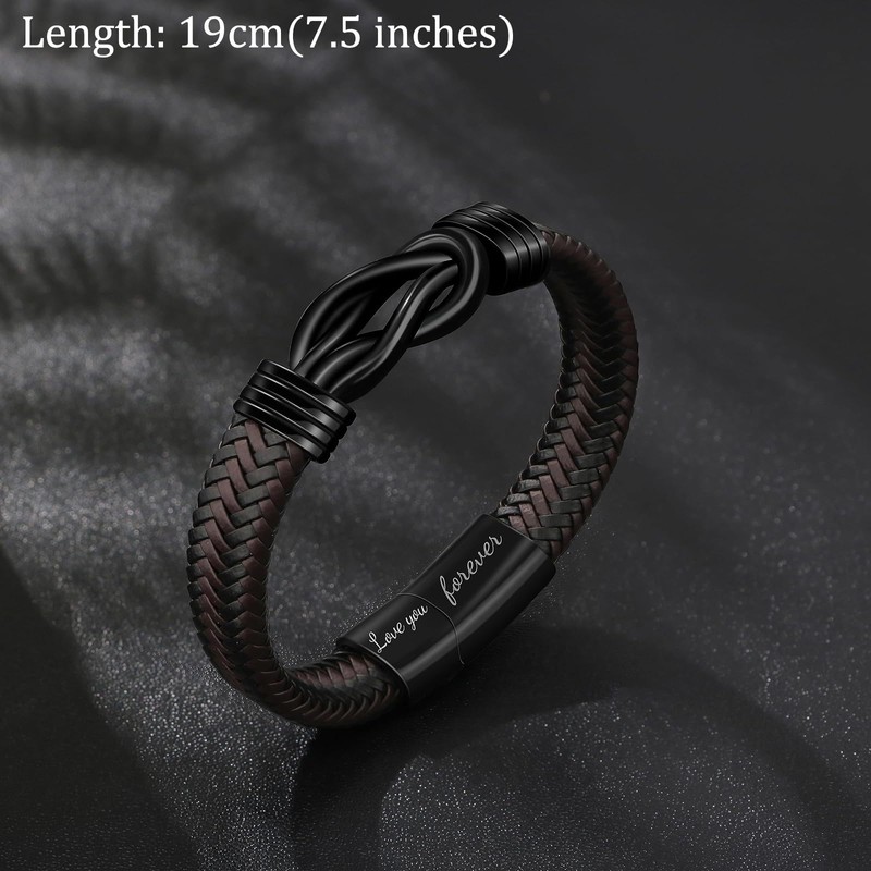 Toplstud 12th Birthday Gift for Boys - Boys Bracelet Leather