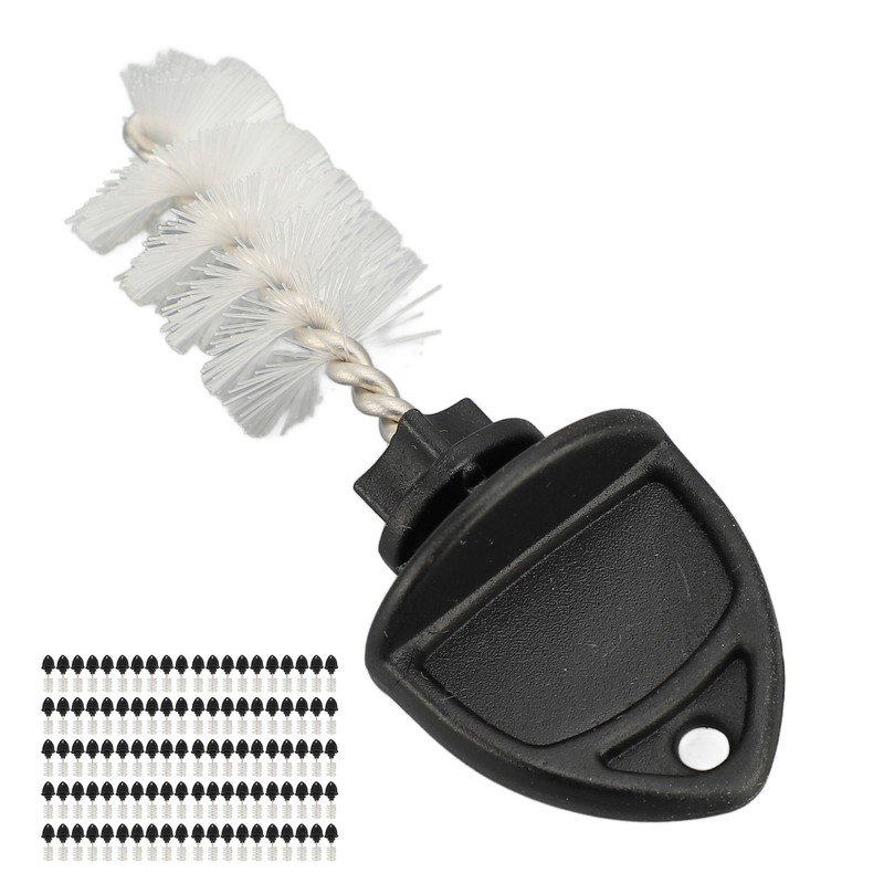 100Pcs Beer Plugs Tap Brush Dustproof Multifunctional Nylon Cleaning Brush
