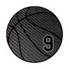 Basketball number 9 black phone stand for men