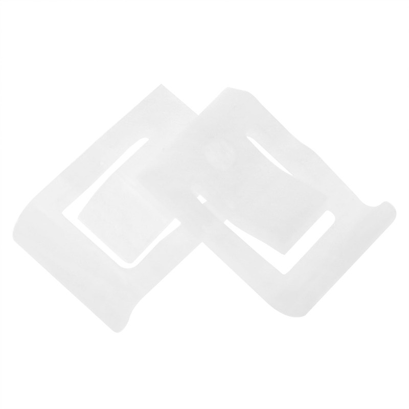 FINBe Cabinet Hinge Limiter Clamp White Plastic Limiter 90 Degree
